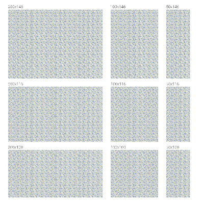 Folija za prozore zaštita od pogleda Cvjetni uzorak