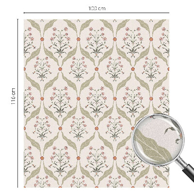 Folija za zaštitu od pogleda Cvjetni uzorak