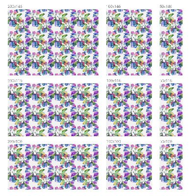 Folija za prozore zaštita od pogleda Šarena apstrakcija