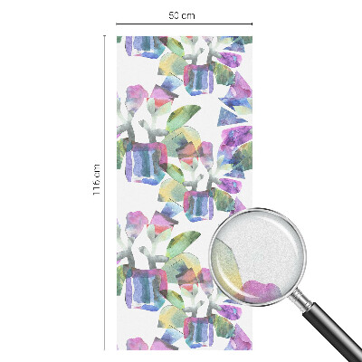 Folija za prozore zaštita od pogleda Šarena apstrakcija