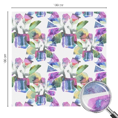 Folija za prozore zaštita od pogleda Šarena apstrakcija