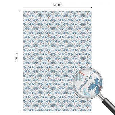 Dekorativna folija za staklo Plave palme