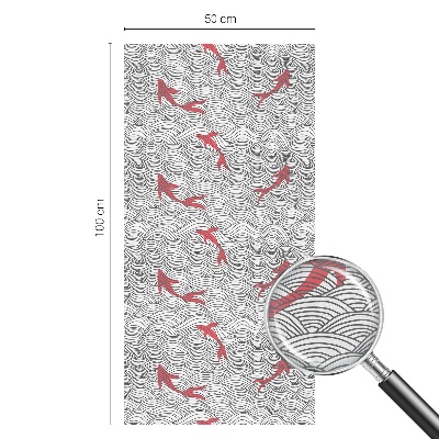 Folija za zaštitu od pogleda Valoviti uzorak