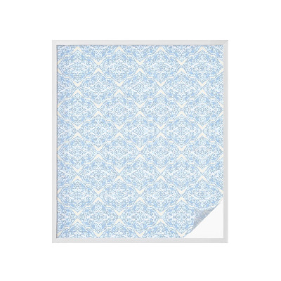 Samoljepljiva folija za staklo vitraj Cvjetni ornament