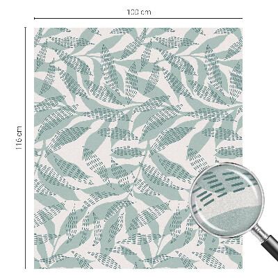 Dekorativna folija za staklo Zeleno lišće