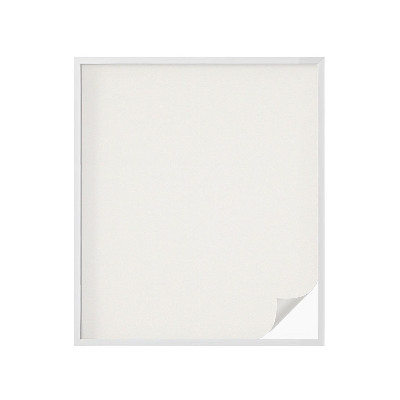 Mliječna folija za staklo vitraj Nježna sivkasto bijela