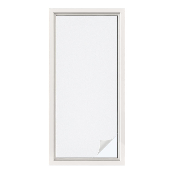 Samoljepljiva folija za staklo vitraj Nježna bijela