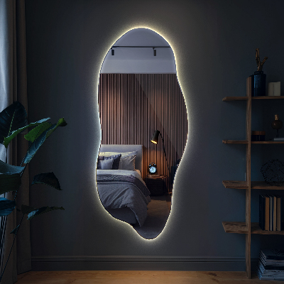Nepravilno ogledalo inovativan s LED-om