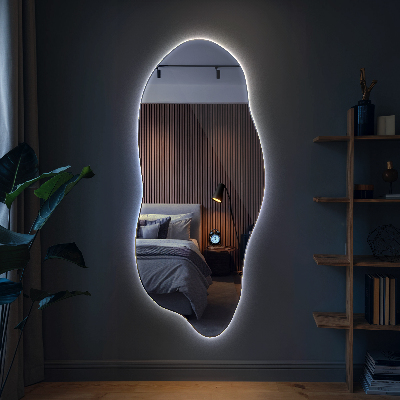 Nepravilno ogledalo inovativan s LED-om