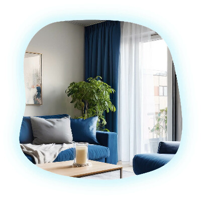 LED ogledalo nepravilnog oblika moderan dodatak