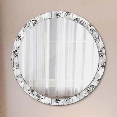 Ogledalo za kupaonu Cvjetovi Maka