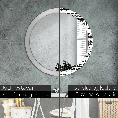 Ogledalo za kupaonu Boho Minimalistički