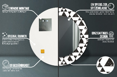 Okruglo ogledalo Geometrija Trokuta