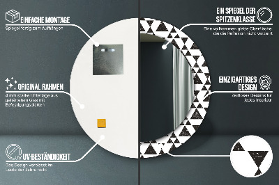 Okruglo ogledalo Geometrija Trokuta