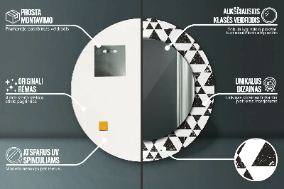 Okruglo ogledalo Geometrija Trokuta