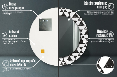 Okruglo ogledalo Geometrija Trokuta