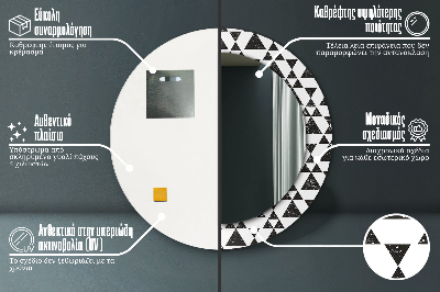 Okruglo ogledalo Geometrija Trokuta