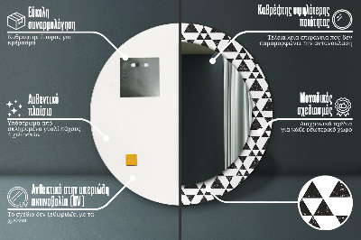 Okruglo ogledalo Geometrija Trokuta