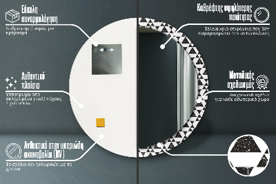 Okruglo ogledalo Geometrija Trokuta