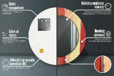 Ogledalo za kupaonu Apstraktna Slika