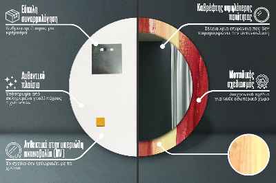 Ogledalo za kupaonu Apstraktna Slika