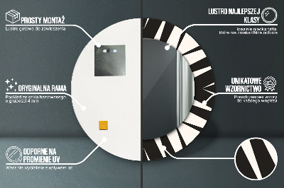 Ogledalo za kupaonu Geometrijska Apstrakcija