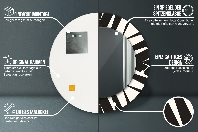 Ogledalo za kupaonu Geometrijska Apstrakcija