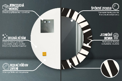 Ogledalo za kupaonu Geometrijska Apstrakcija