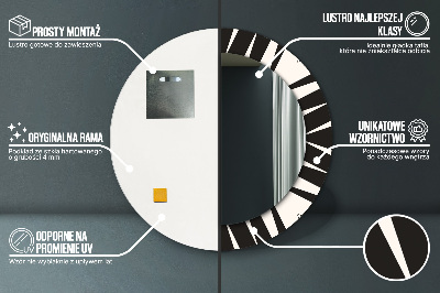 Ogledalo za kupaonu Geometrijska Apstrakcija