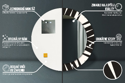 Ogledalo za kupaonu Geometrijska Apstrakcija