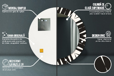 Ogledalo za kupaonu Geometrijska Apstrakcija