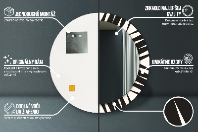 Ogledalo za kupaonu Geometrijska Apstrakcija