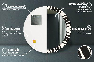 Ogledalo za kupaonu Geometrijska Apstrakcija