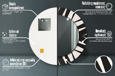 Ogledalo za kupaonu Geometrijska Apstrakcija