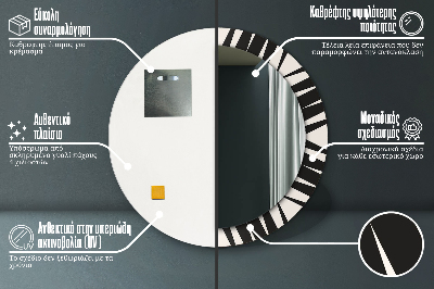 Ogledalo za kupaonu Geometrijska Apstrakcija