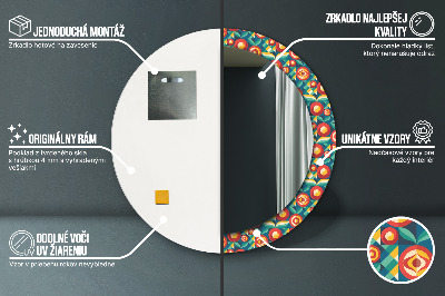 Kupaonsko ogledalo Geometrijski Plodovi I Listovi