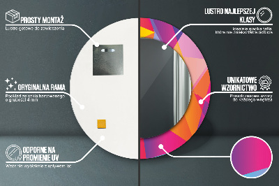 Ogledalo za kupaonu Geometrijski Sastav