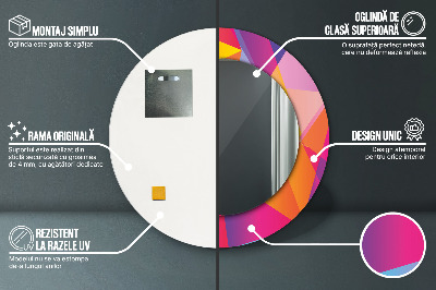 Ogledalo za kupaonu Geometrijski Sastav