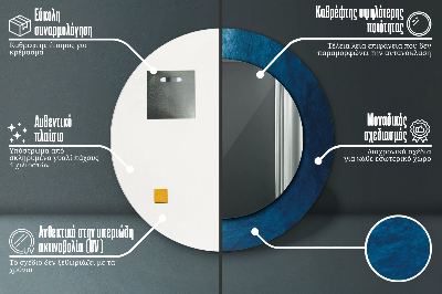 Kupaonsko ogledalo Apstraktna Umjetnost