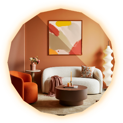 Geometrijsko ogledalo s LED osvjetljenjem