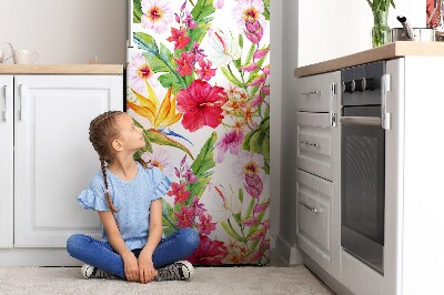 Magnetna navlaka za hladnjak Egzotični hibiskus