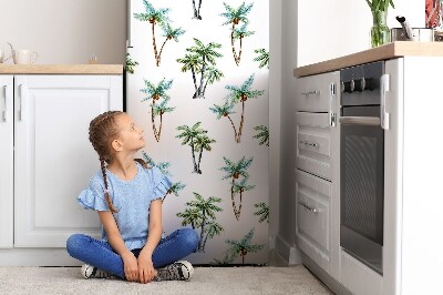 Magnetska naljepnica za hladnjak Palm mural