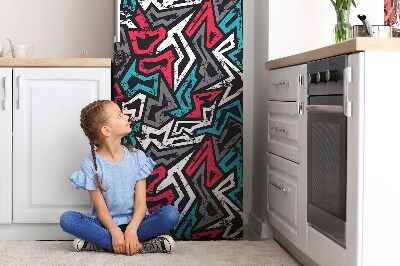 Magnetska naljepnica za hladnjak Grafiti