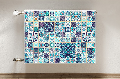 Ukrasni magnet za radijator Prekrasan patchwork