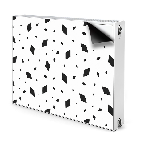 Ukrasni magnet za radijator Geometrijski motivi