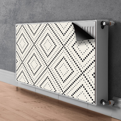 Magnetski poklopac za radijator Geometrijski uzorak