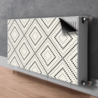Magnetski poklopac za radijator Geometrijski uzorak