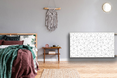 Naljepnica magnetska za radijator Skandinavski stil