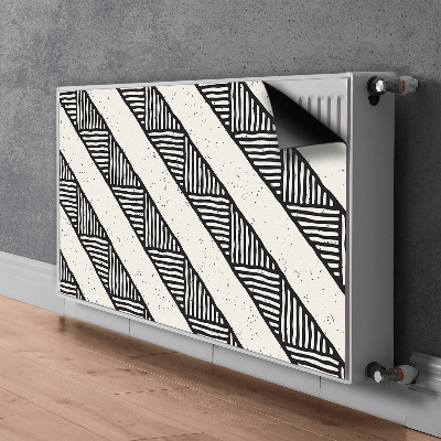 Magnetski poklopac za radijator Etnički obrazac