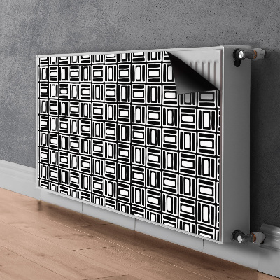 Magnetski poklopac za radijator Geometrijski uzorak